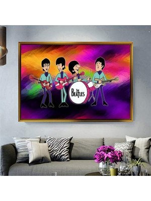 Giyense Altın Çerçeveli Dekoratif Tablo NYY699