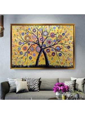 Giyense Altın Çerçeveli Dekoratif Tablo NYY680