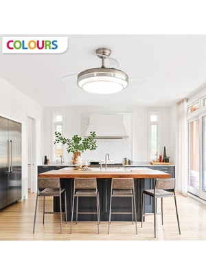 Colours Stars Vega 36 Inch Tavan Vantilatörü Dc Motorled Aydınlatma