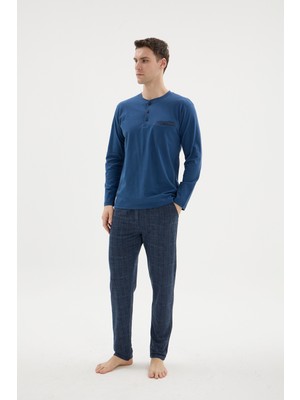 Kly Midi Yaka Pijama Takımı 26108