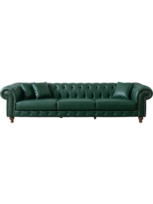 Polka Sofa Chester 3'lü Koltuk