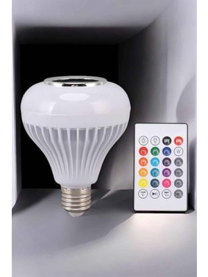 Marsilyan Lamba LED Hoparlör Dayanıklı ve Uzun Ömürlü Bluetooth Hoparlör