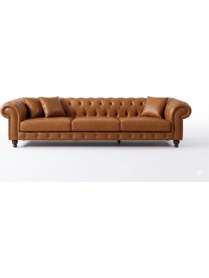 Polka Sofa Chester 3'lü Koltuk