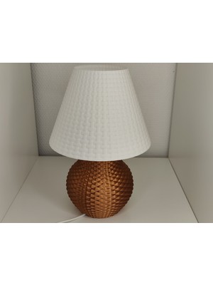 KS Dokulu Masa Lambası Warm Elegance Seri