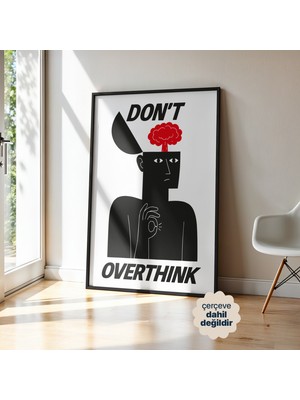 Persona Istanbul "the Mind's Quiet Exit" - Minimalist Grafik Poster (Çerçevesiz)