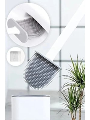 Esranın Dünyası Bükülebilir Silikon Tuvalet Fırçası - Pratik ve Hijyenik