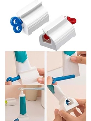 Esranın Dünyası Çevirmeli Diş Macunu Sıkacağı - Renkli