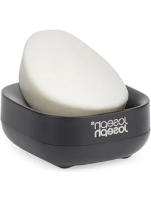 Esranın Dünyası Kaymaz Tabanlı Kompakt Sabunluk - Mat Siyah