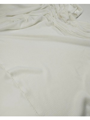 Kumaş Parça Ekru Renkte Örme Kumaş 120X180CM