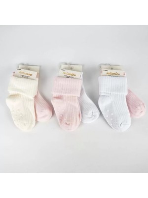 Esranın Dünyası Ginny 2'li Abs'li Kız Bebek Soket Çorap K44109 (Adet Fiyatıdır)