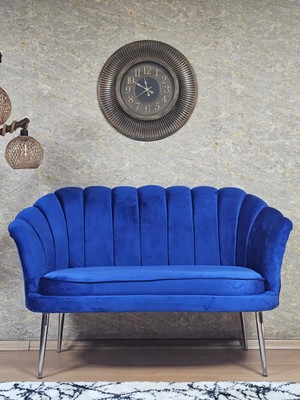 Sevinç Mobilya Ikili Istiridye Krom Kaplama Sivriltme Ayak Çay Seti Koltuk Tekli Berjer , Ikili Berjer Koltuk