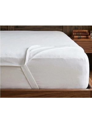 Biçomi Bicomi Pamuklu Sıvı Geçirmez Tek Kişilik Alez – Nefes Alan, Kaymaz Köşe Lastikli Yatak Koruyucu (100X200 Cm)