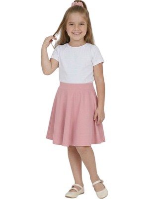 ERDEM KIDS Kız Çocuk 23 Nisan Kloş Günlük, Bayramlık, Gösteri, Parti, Özel Gün Okul Etek