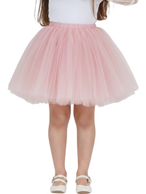 ERDEM KIDS Kız Çocuk Bayramlık  23 Nisan Doğum Günü Tüllü Tütü Etek