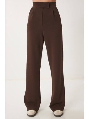 Gkc Butik Kahverengi Kumaş Pantolon
