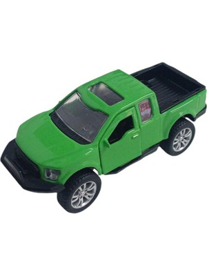 Esranın Dünyası Çek Bırak Metal Arazi Aracı 13 cm - Yeşil (Lisinya)