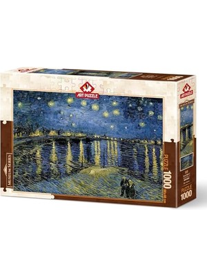 HDY Store Art Puzzle Yıldızlı Gece 2 Vincent Van Gogh 1000 Parça Puzzle