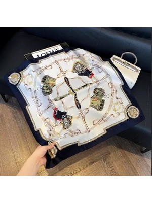 Venüs Design Desenli Şal-Fular 70X70