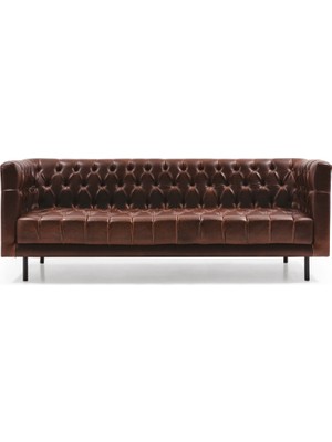 Polka Sofa Aslan Kapitoneli Koltuk