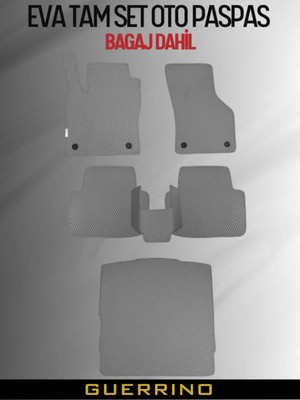 BYD-DOLPHİN-(2024-2025) Için Eva Ful Paspas Takımı (Metal Topukluk Hariç)