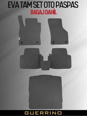 Volkswagen-Golf 6-(2009-2013) Için Eva Ful Paspas Takımı (Metal Topukluk Hariç)