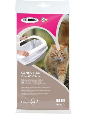 İmac Zengemtx Imac Sandy Bag 6X10 Pcs  Tuvaleti Torbası