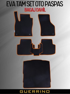 HYUNDAİ-COUPE-(2001-2009) Için Eva Ful Paspas Takımı (Metal Topukluk Hariç)