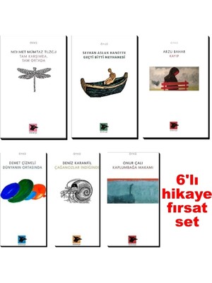 Alakarga Onur Çalı- Deniz Karanfil-Seyhan Aslan- 6 Kitap Set / Hikaye