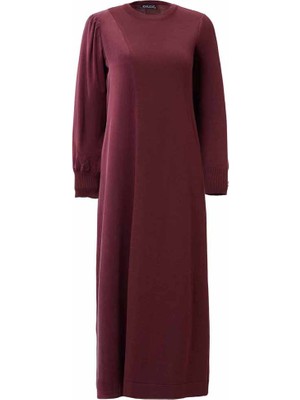 Eskişehir Mağazacılık T26K-4005 Mıssdalıda Triko Rahat Kesim Elbise