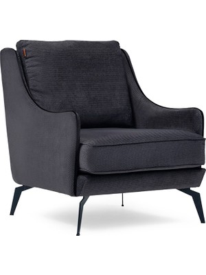 Polka Sofa Neo Sırt Minderli Berjer Keten