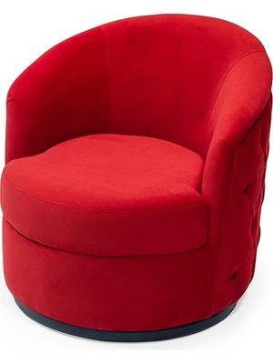 Polka Sofa Love Kapitone Işlemeli Berjer