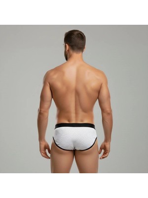 Hafif Giyim Erkek Çok Renkli Biyeli Mikro Delikli Slip HF251120