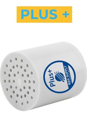 Mak Supply Plus Duş Filtrenin Yedek Kartuşu Kalsiyum Destekli Gelişmiş Filtre