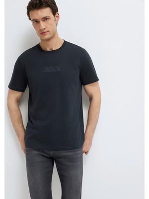 Mavi Mavi Black Baskılı Siyah Tişört 0613270-71379