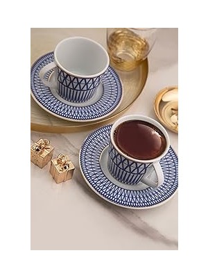 Uravas Store Kütahya Porselen Toledo 4 Parça Çay Takımı 12475