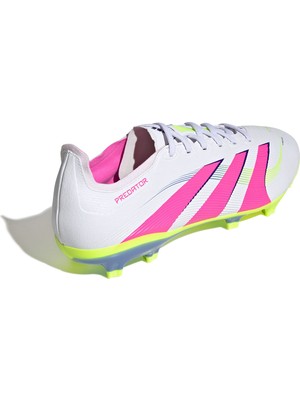 adidas ID1323 Predator Club FG/MG Halı Saha Krampon 42,5 Erkekler İçin Beyaz Renkli Performans Ayakkabı