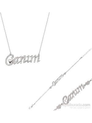 Inure Jewelry Inure Jewelry Gümüş Canım Kalp Set