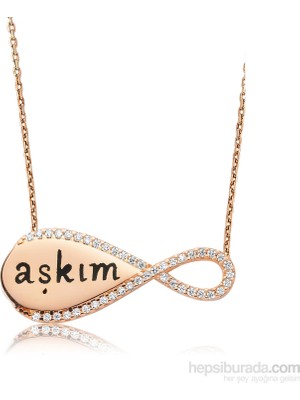 Inure Jewelry Inure Jewelry Gümüş Sonsuzluk Aşkım Kolye