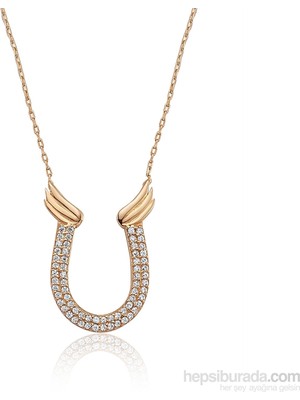 Inure Jewelry Gümüş Nal Kolye