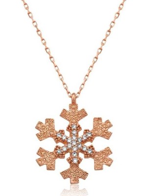Inure Jewelry Inure Jewelry Gümüş Kar Tanesi Kolye