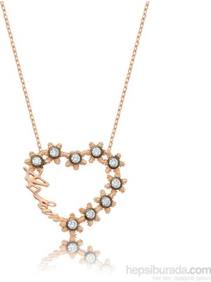 Inure Jewelry Gümüş Kalbimin Aşkı Kolye