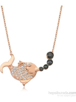 Inure Jewelry Inure Jewelry Gümüş Balık Kolye