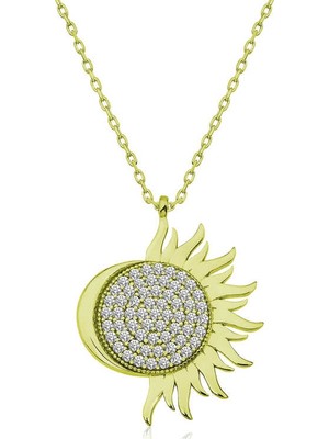 Inure Jewelry ​Gümüş Gold Mihrimah Sultan Kadın Kolye