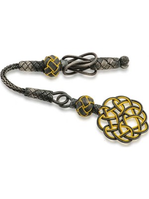 Inure Jewelry Gümüş Trabzon Örmesi Kazaz Tesbih Püskülü
