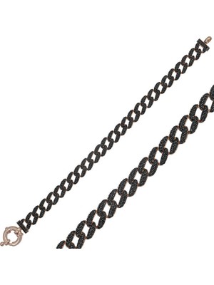 Inure Jewelry Gümüş Taşlı Gurmet Bayan Bileklik