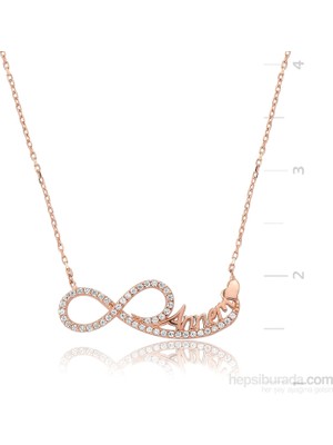 Inure Jewelry Inure Jewelry Sonsuza Kadar Kalbimdesin Annem Gümüş Kolye