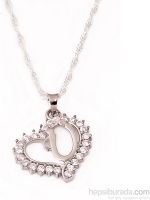Inure Jewelry Inure Jewelry Ü Harfi Gümüş Kolye