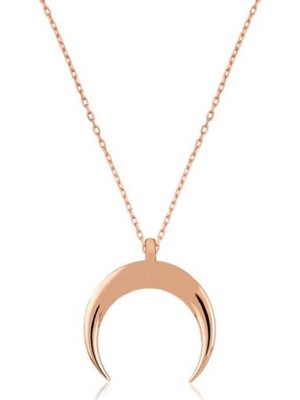 Inure Jewelry Inure Jewelry Gümüş Hilal Kolye
