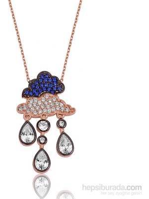 Inure Jewelry Inure Jewelry Gümüş Yağmur Bulutu Kolye