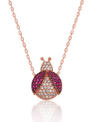 Inure Jewelry Inure Jewelry Gümüş Uğur Böceği Kolye